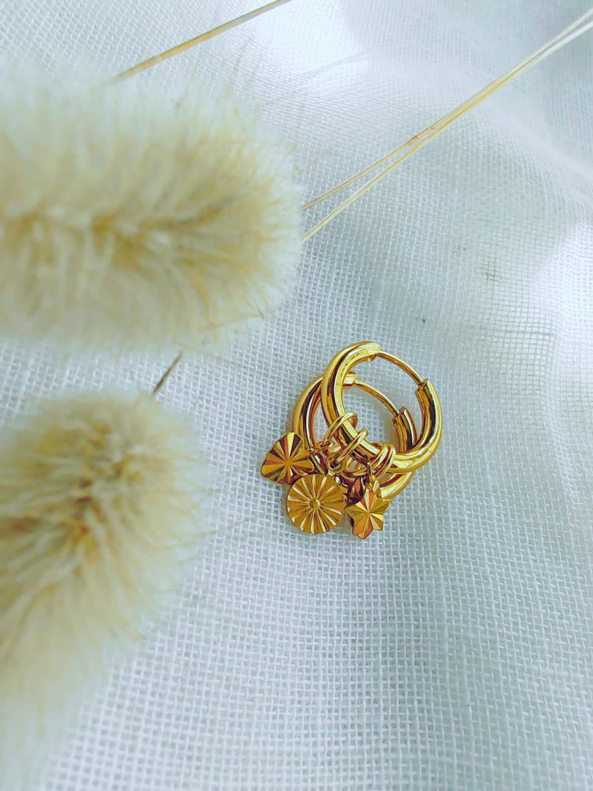 Nadine earrings gold - Image 2