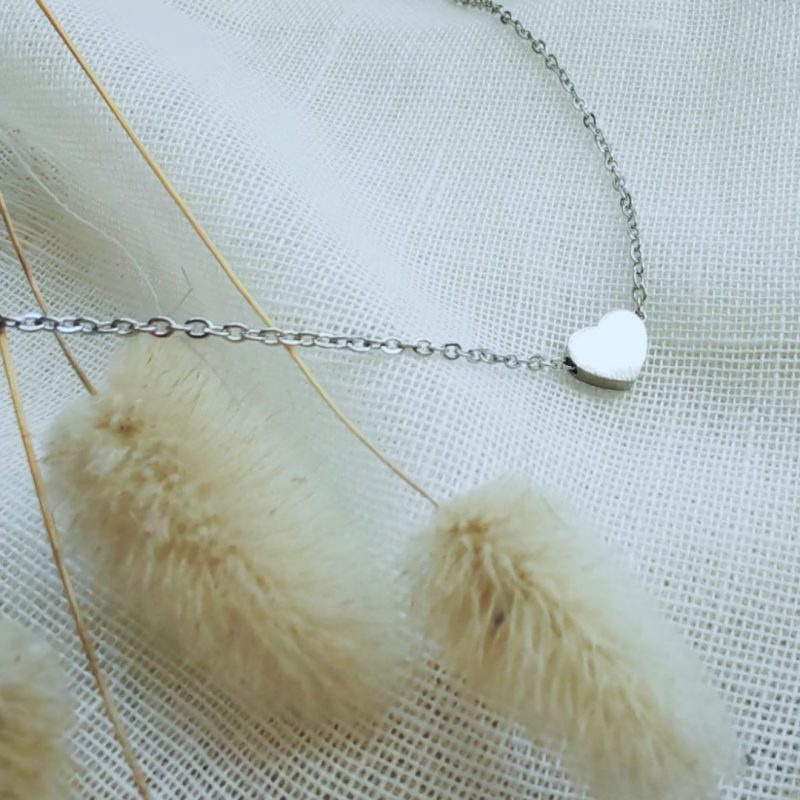 Petite heart necklace