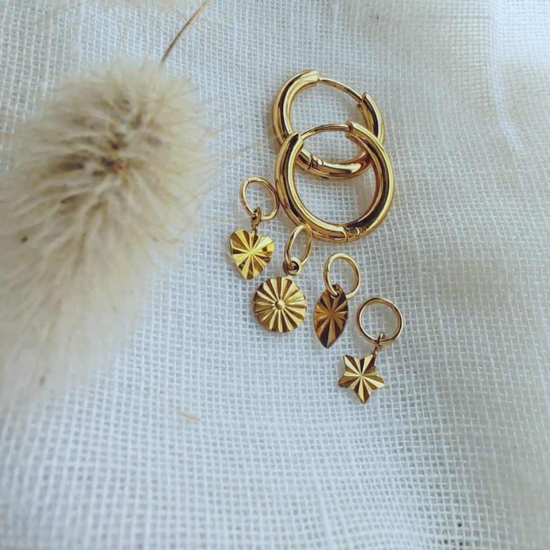 Nadine earrings gold