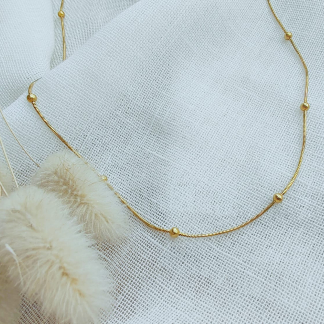 Sans necklace gold