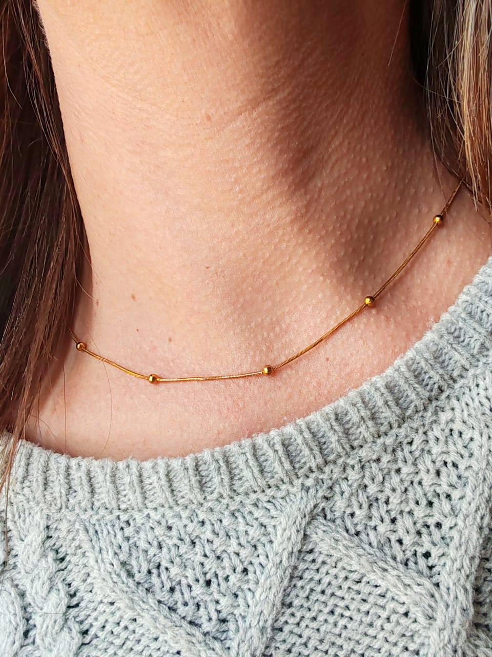 Sans necklace gold - Image 2