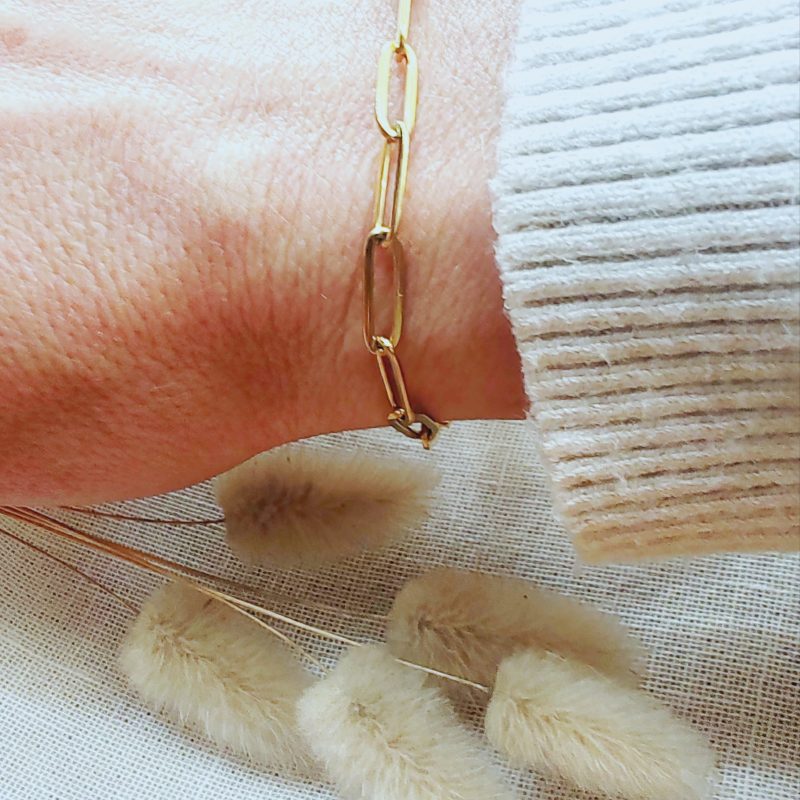 Paperclip bracelet
