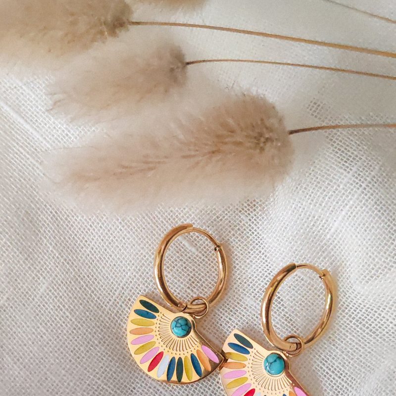 Over the rainbow earrings