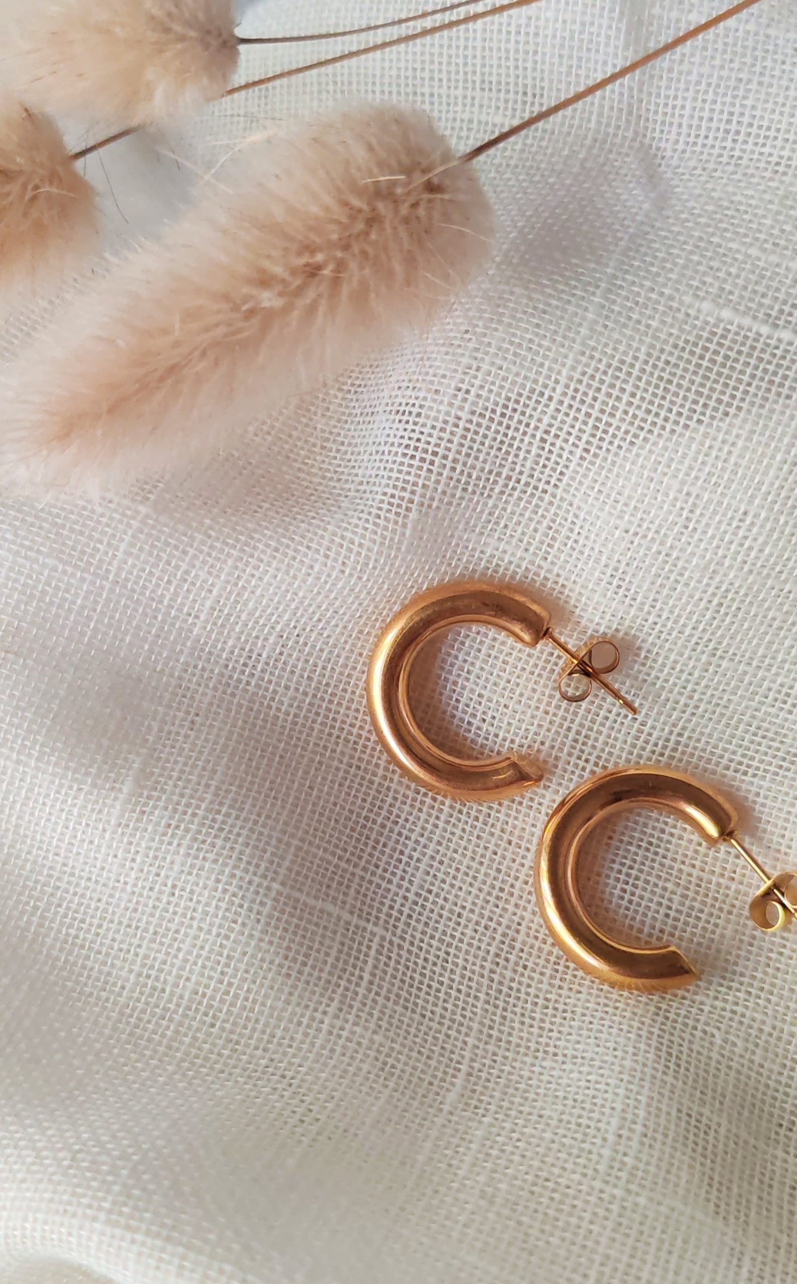 Golden hoops