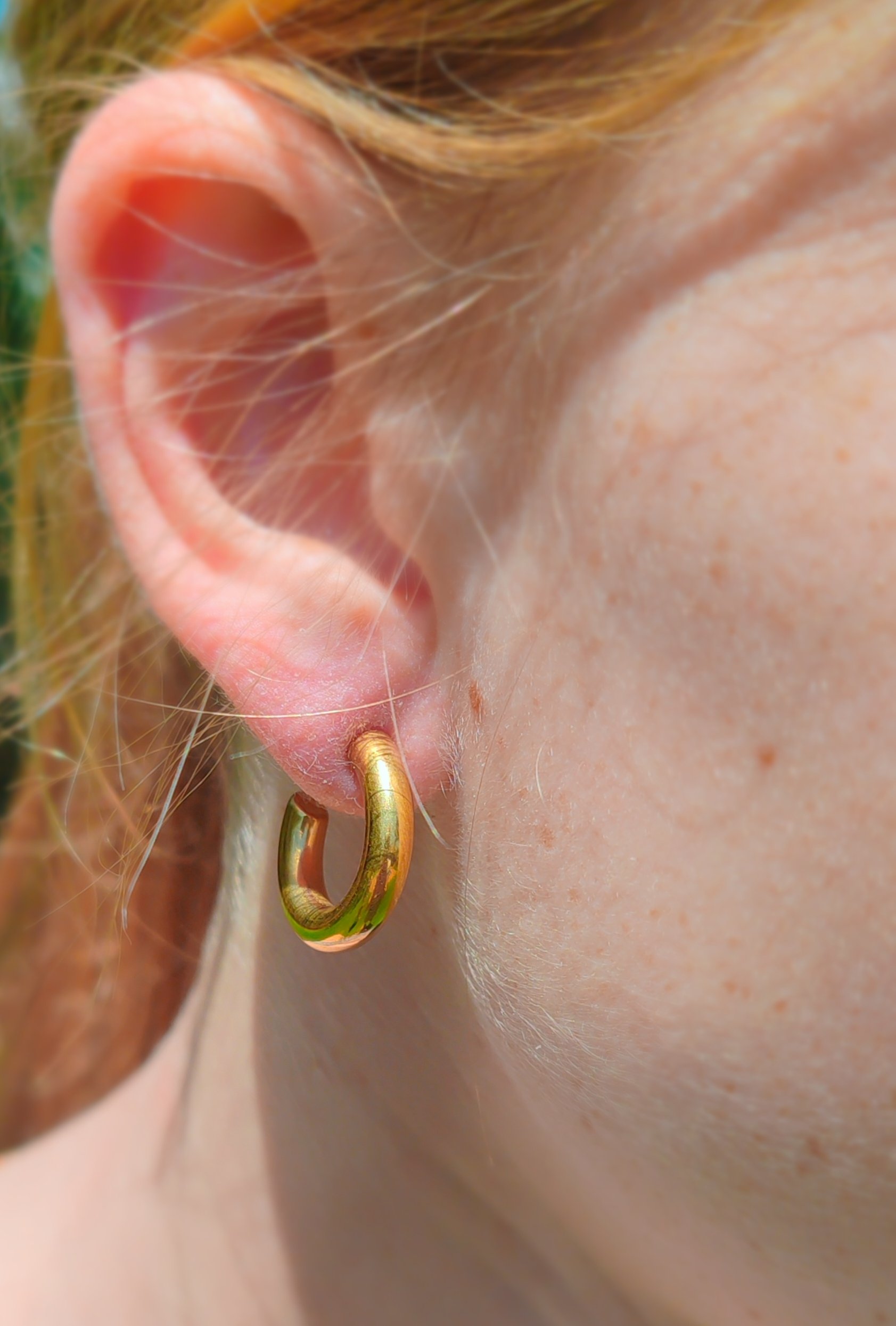 Golden hoops - Image 2