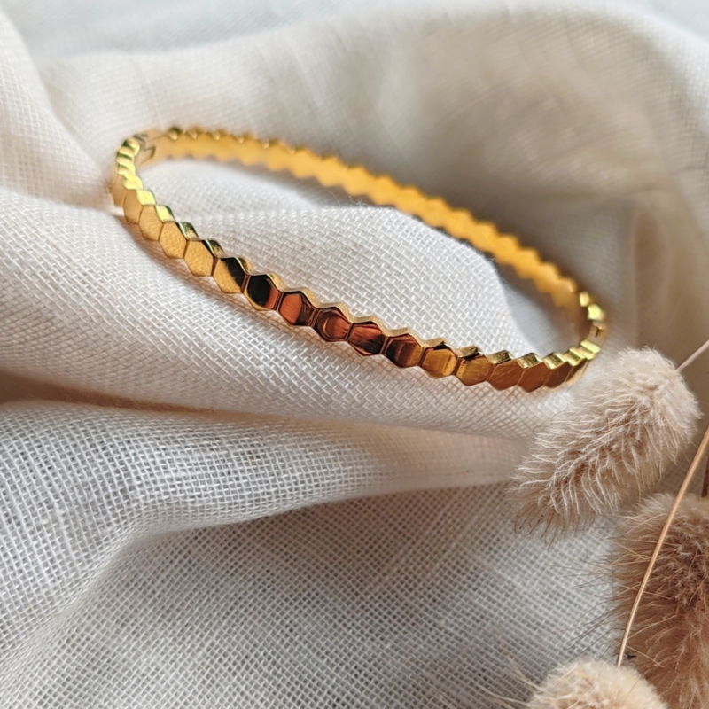 Honeycomb bracelet