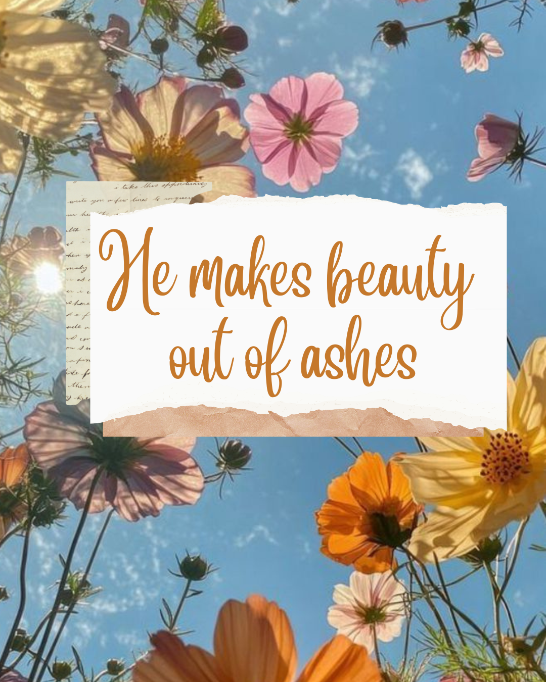 Beauty from ashes gold - Image 2
